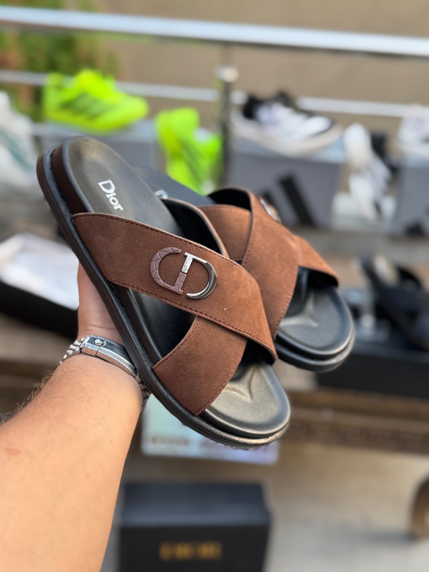 Velvet-DIOR slippers Comfortable Best For Summers