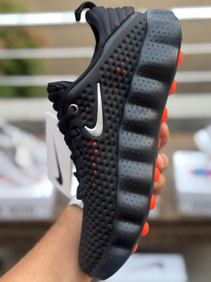 Premium Nike-Mind Black Air Mesh Running Sneakers for Men – Lightweight Comfort Sports Shoes
