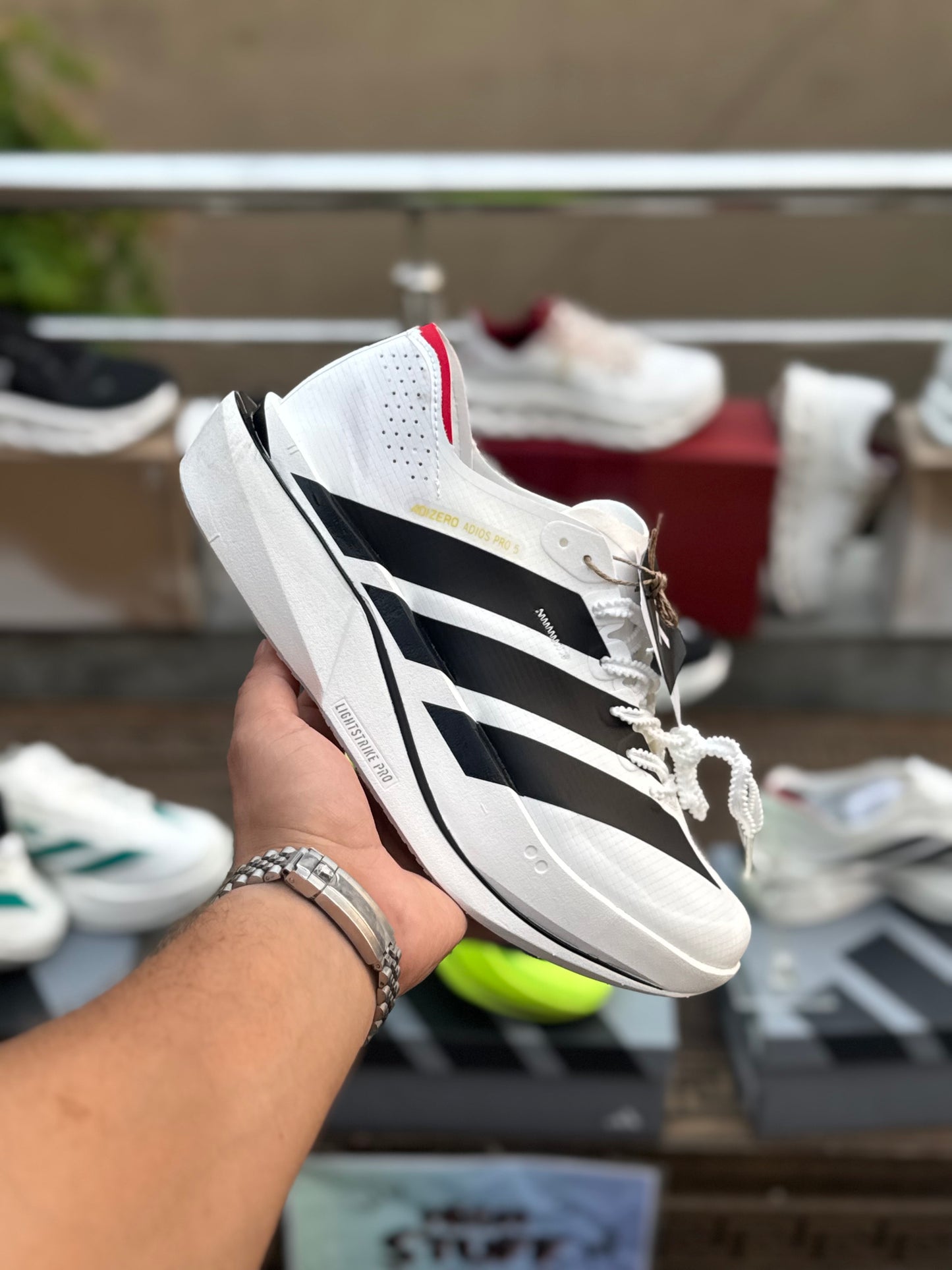 Premium ADI-ZERO Sports Running Sneakers – Neon Green Edition