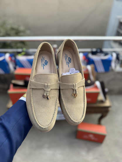 Loro Piana Premium Suede Leather Loafers – Luxury Handcrafted Footwear