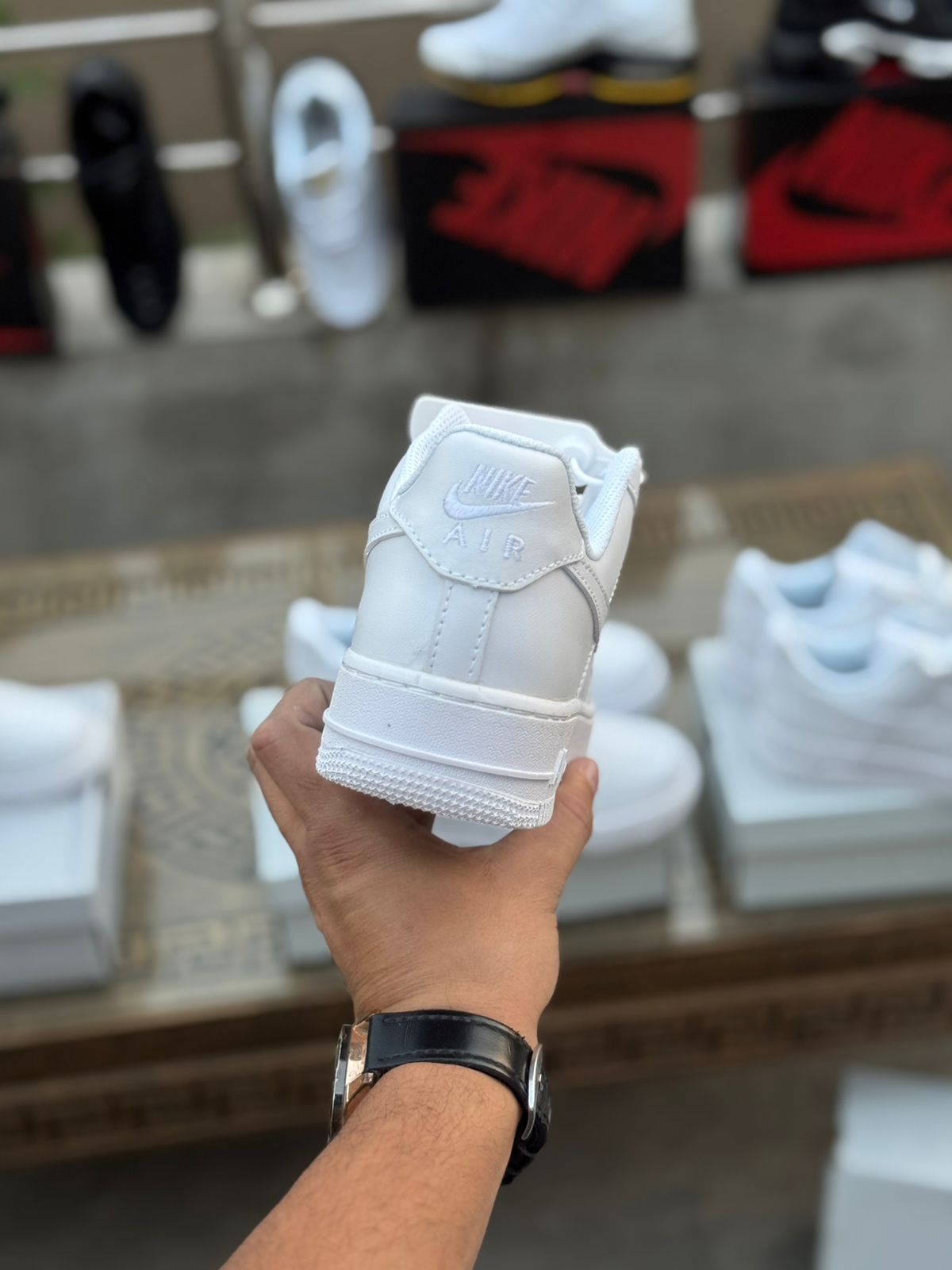 Tripple White AF1 premium sneakers