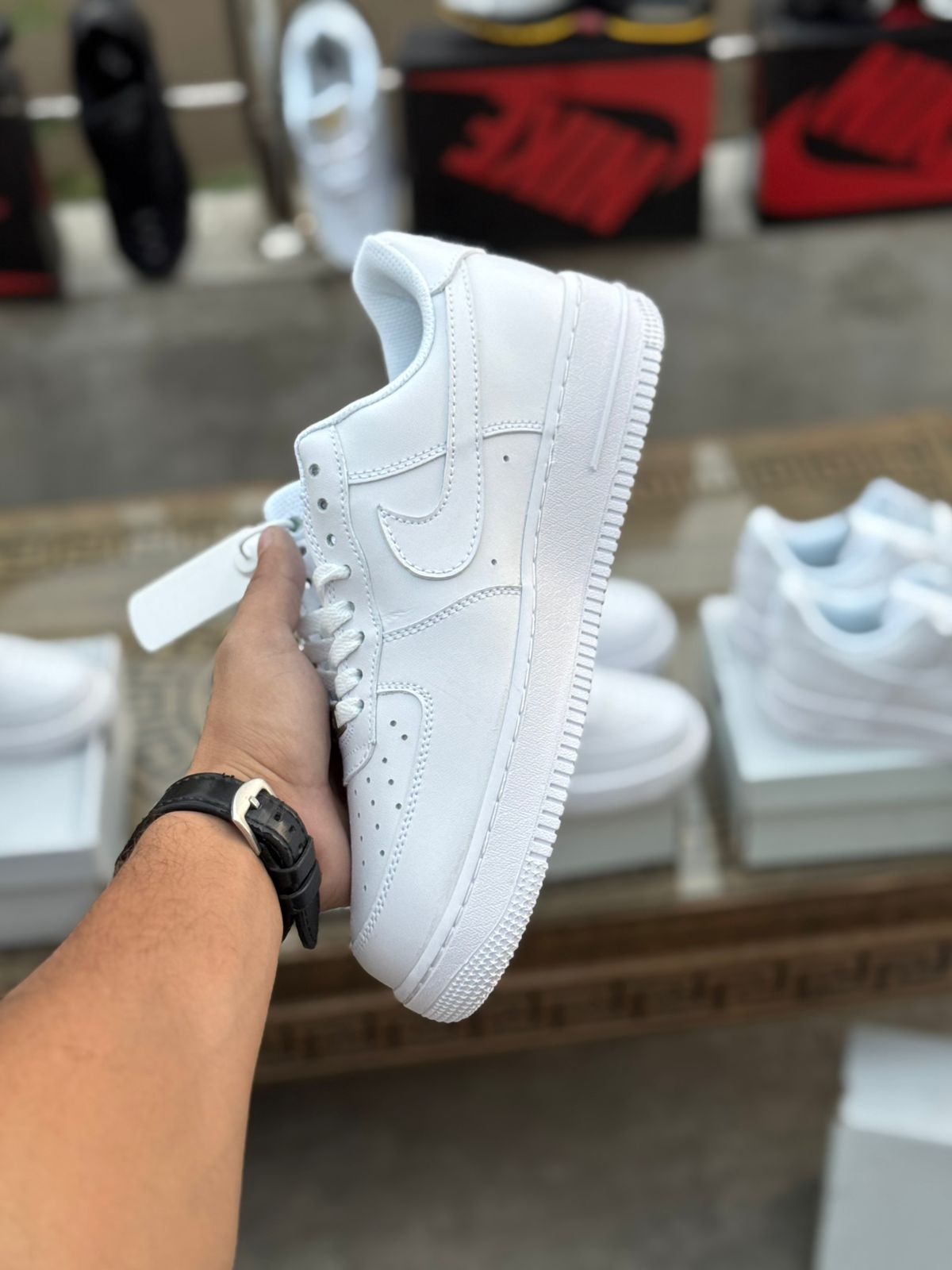 Tripple White AF1 premium sneakers